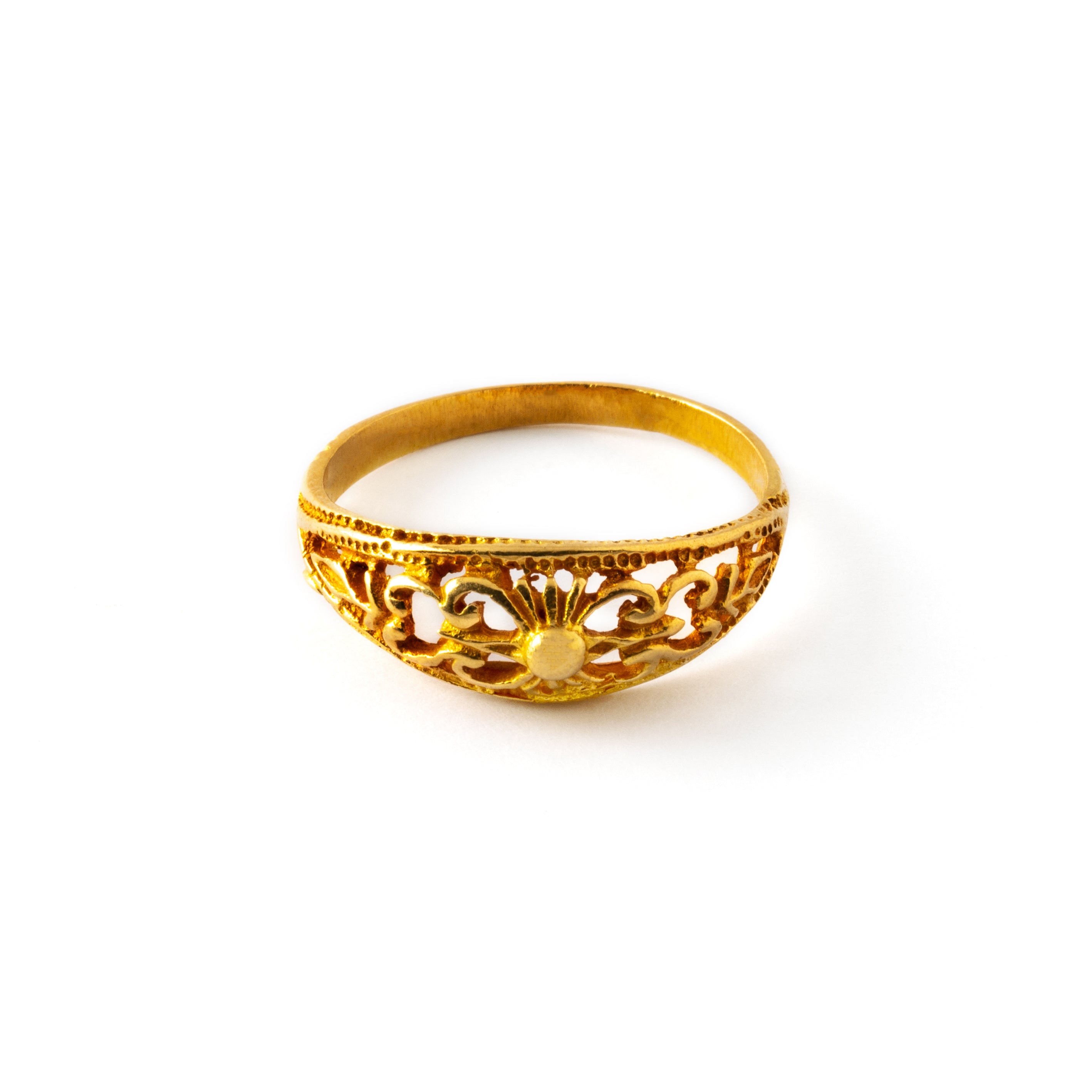 18k gold popular ring