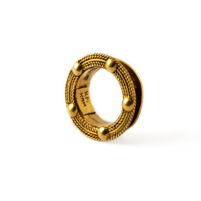 18K Gold plug tunnel3