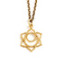 Sacral Chakra Charm in bronze frontal view