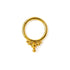 Golden surgical steel Malee septum clicker frontal view