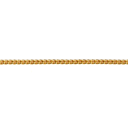 Gold links chain 2mm
