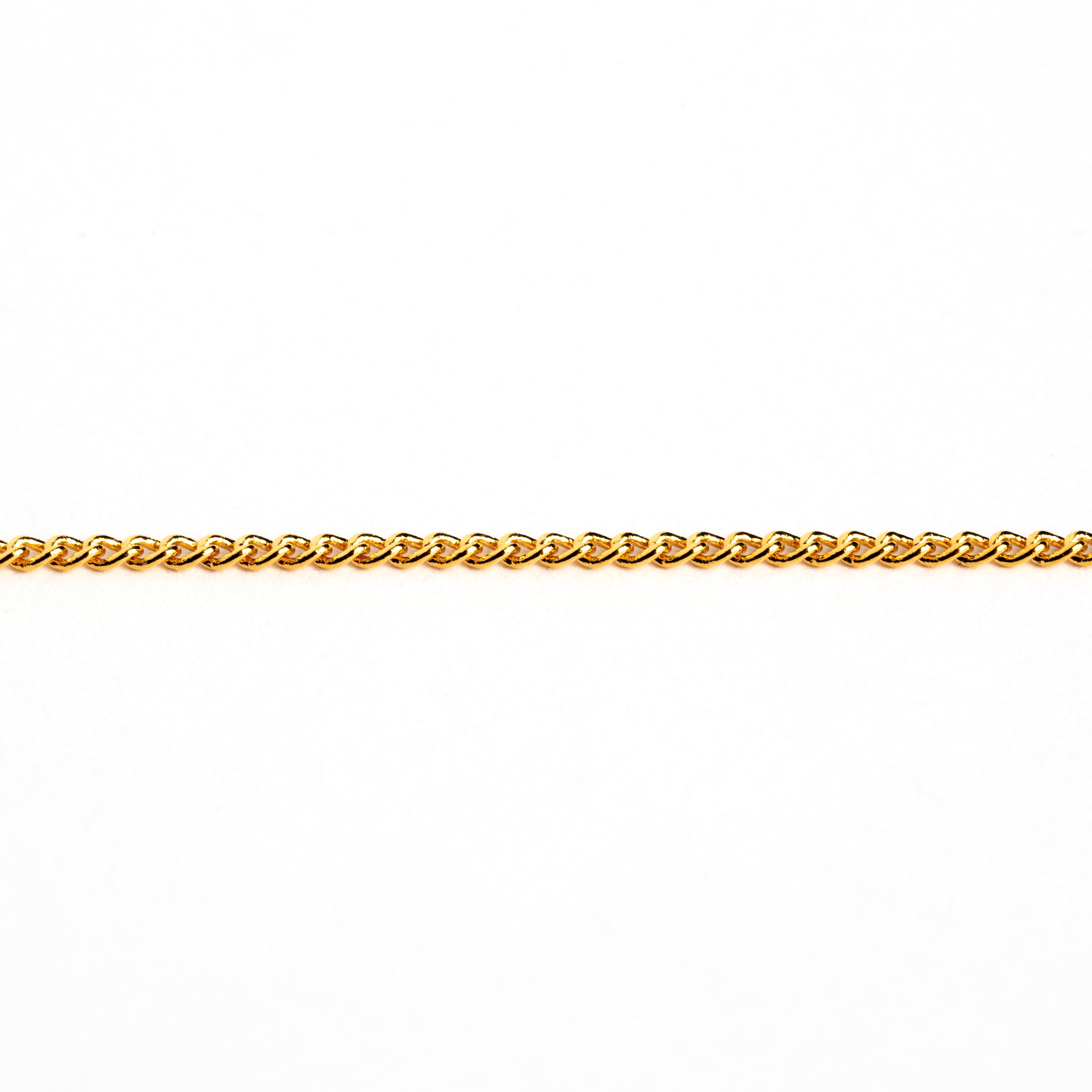Gold links chain 2mm