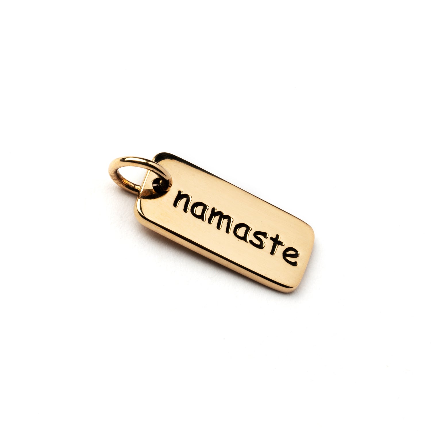 Namaste Charm Necklace left side view