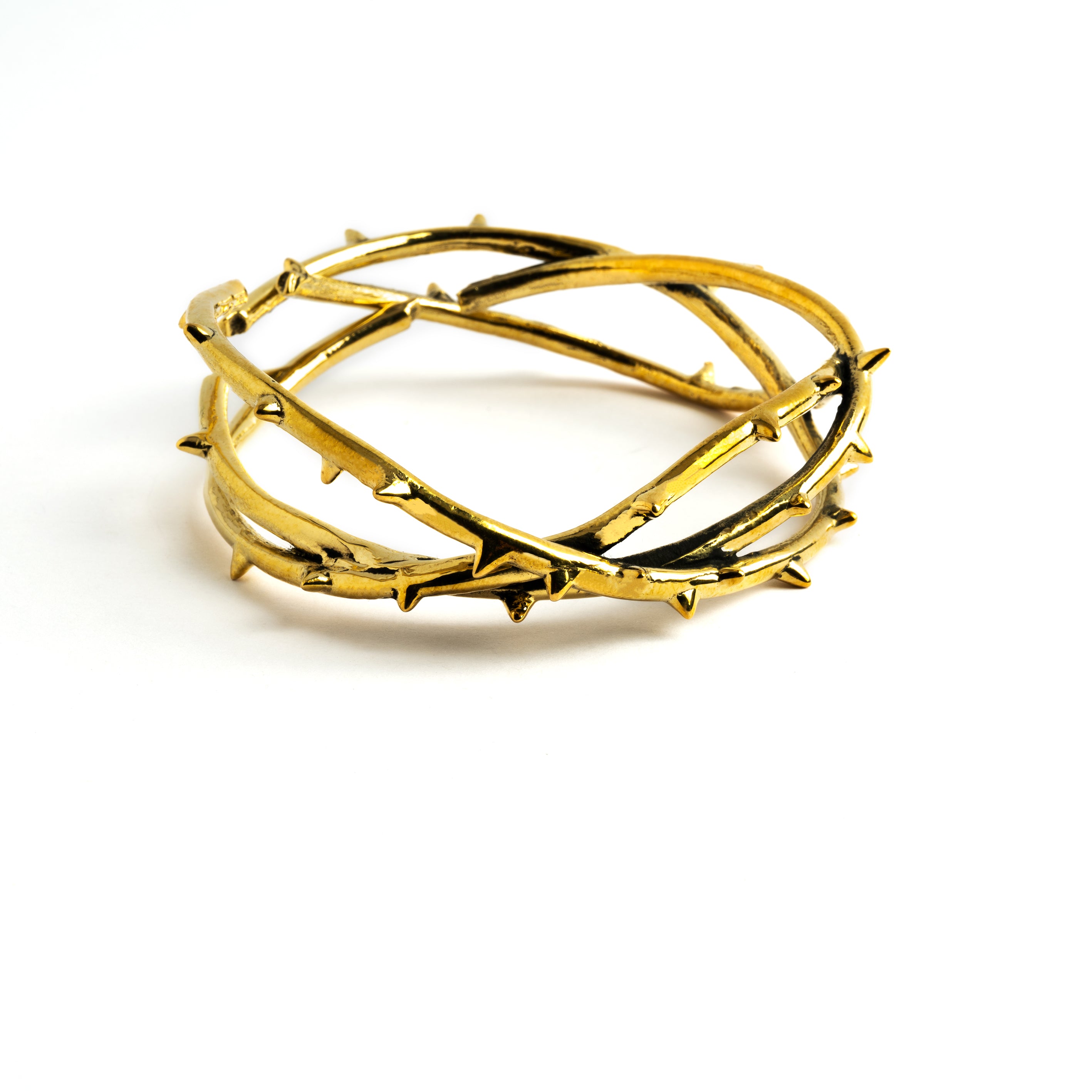 Barbed wire gold on sale bracelet