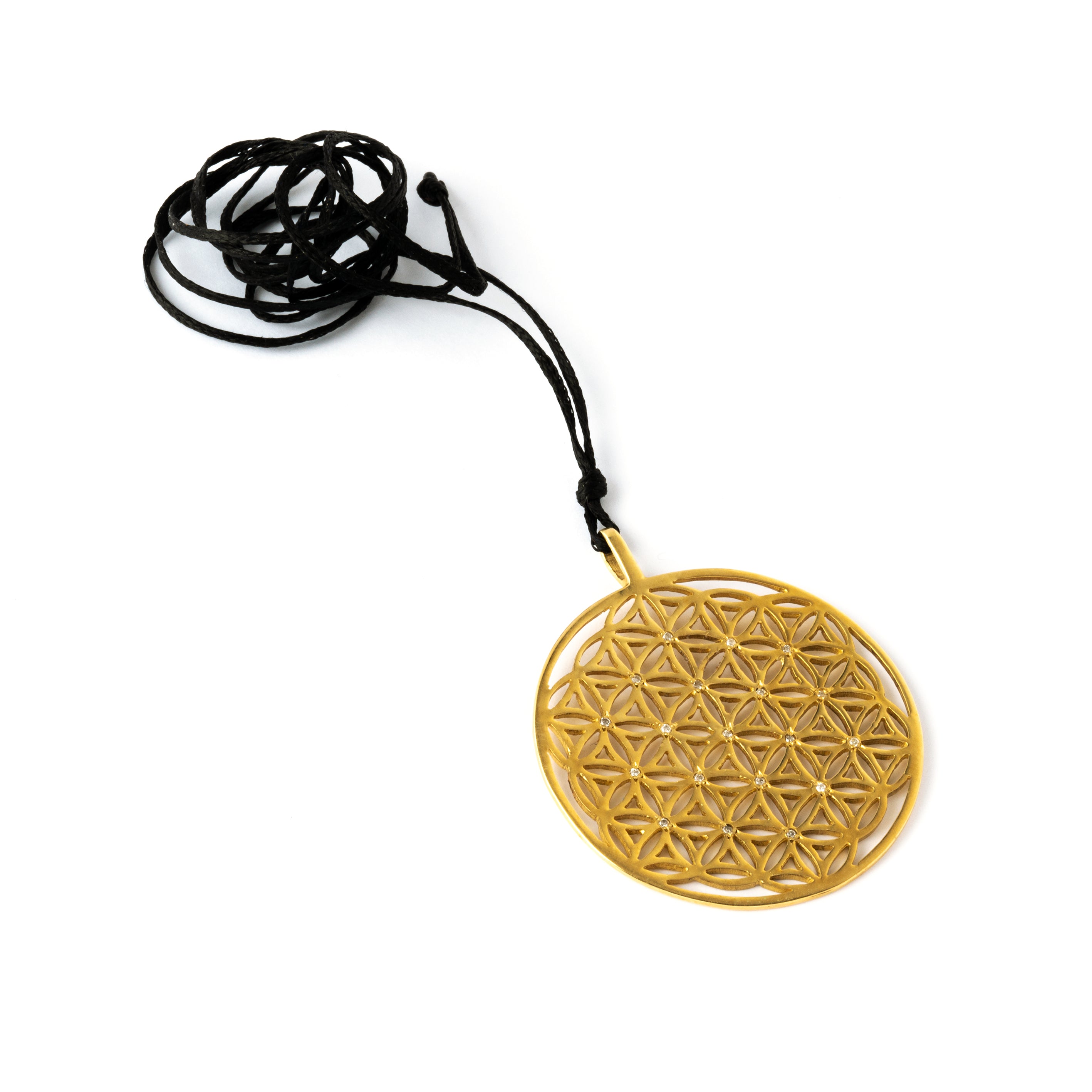 flower of life 18 Karat Gold Pendant