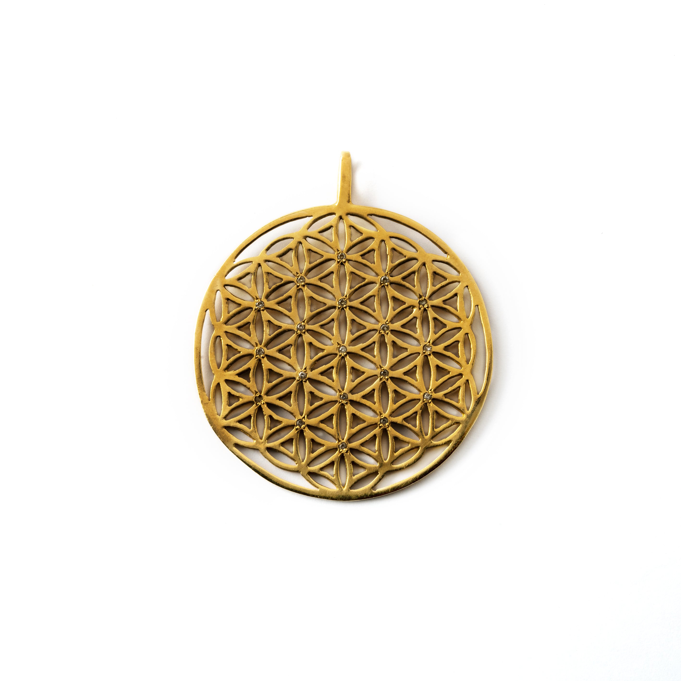 flower of life 18 Karat Gold Pendant