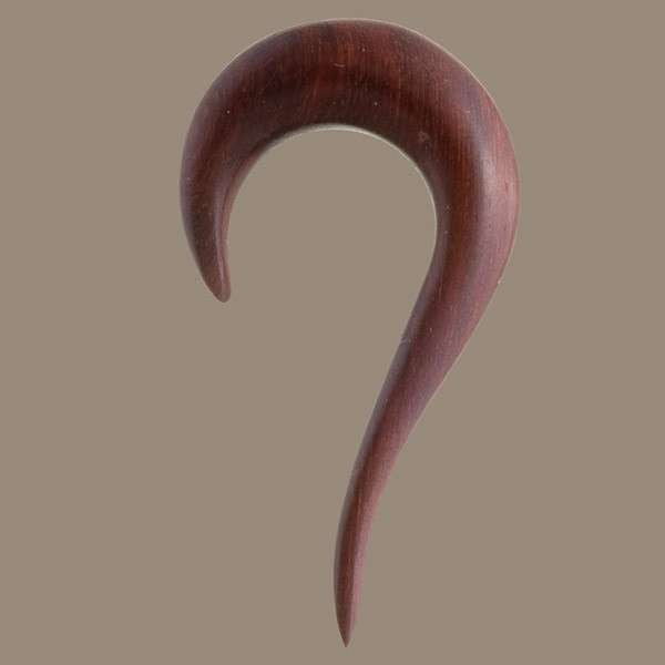 Rose Wood Curved Hook Stretcher - Tribu
