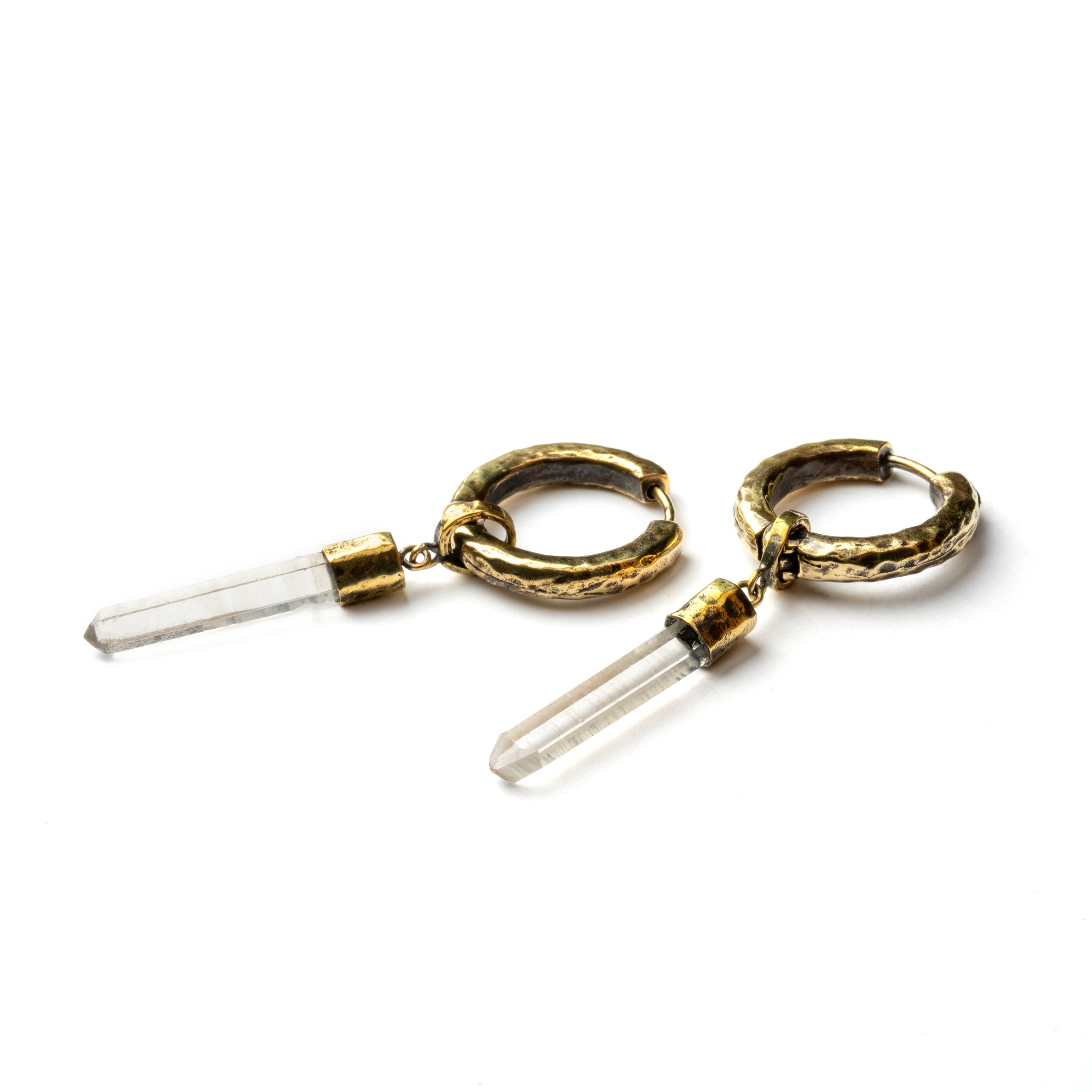 Crystal Clicker Earrings