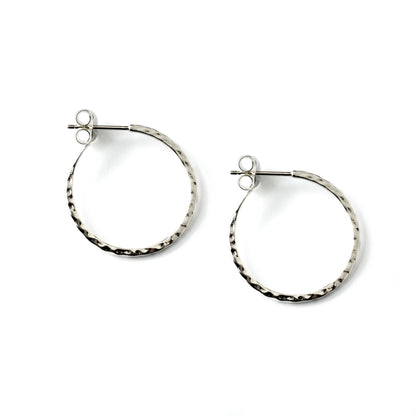 Hammered-silver-open-hoops-earrings_1
