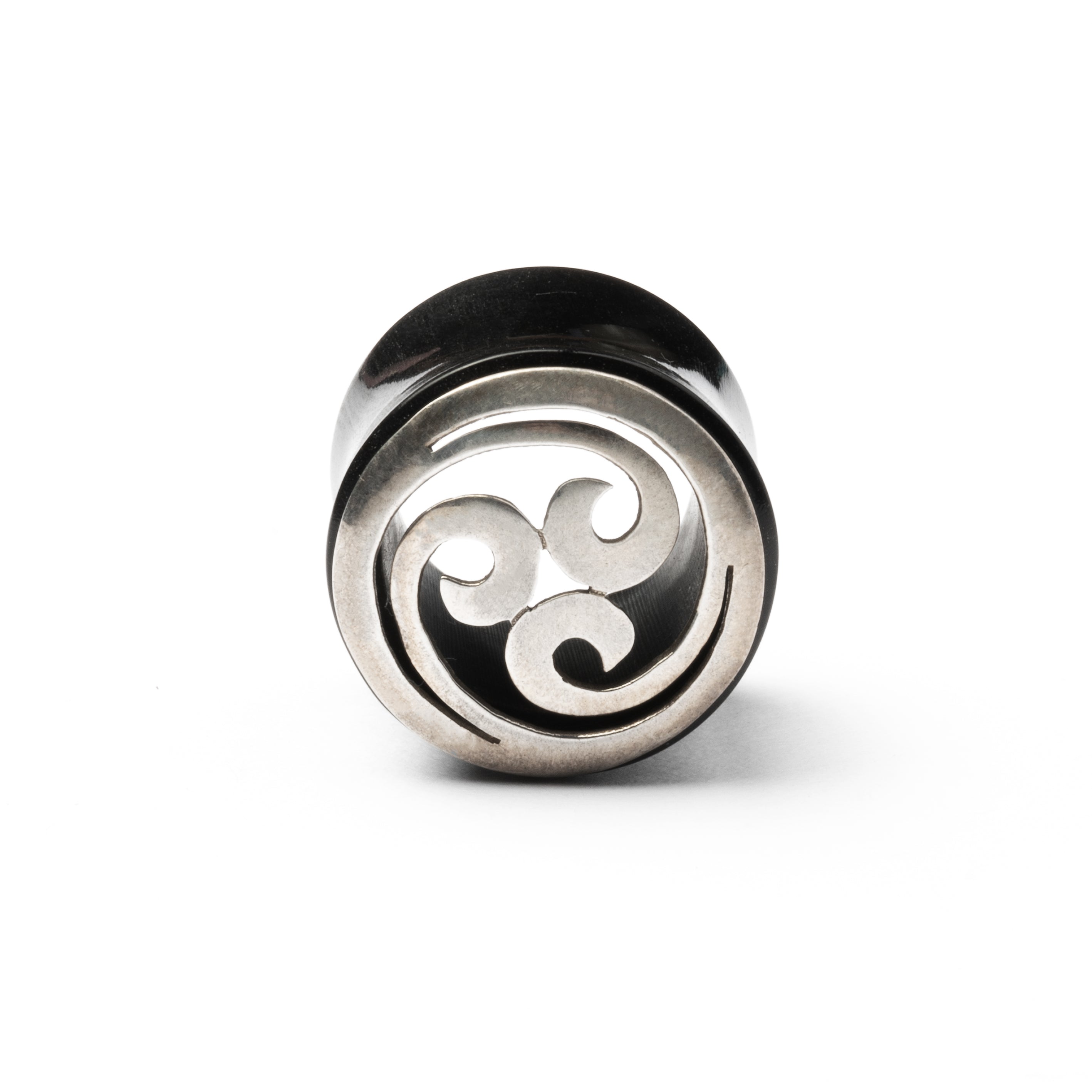 Tunnel de chair de corne et d'argent Tomoe