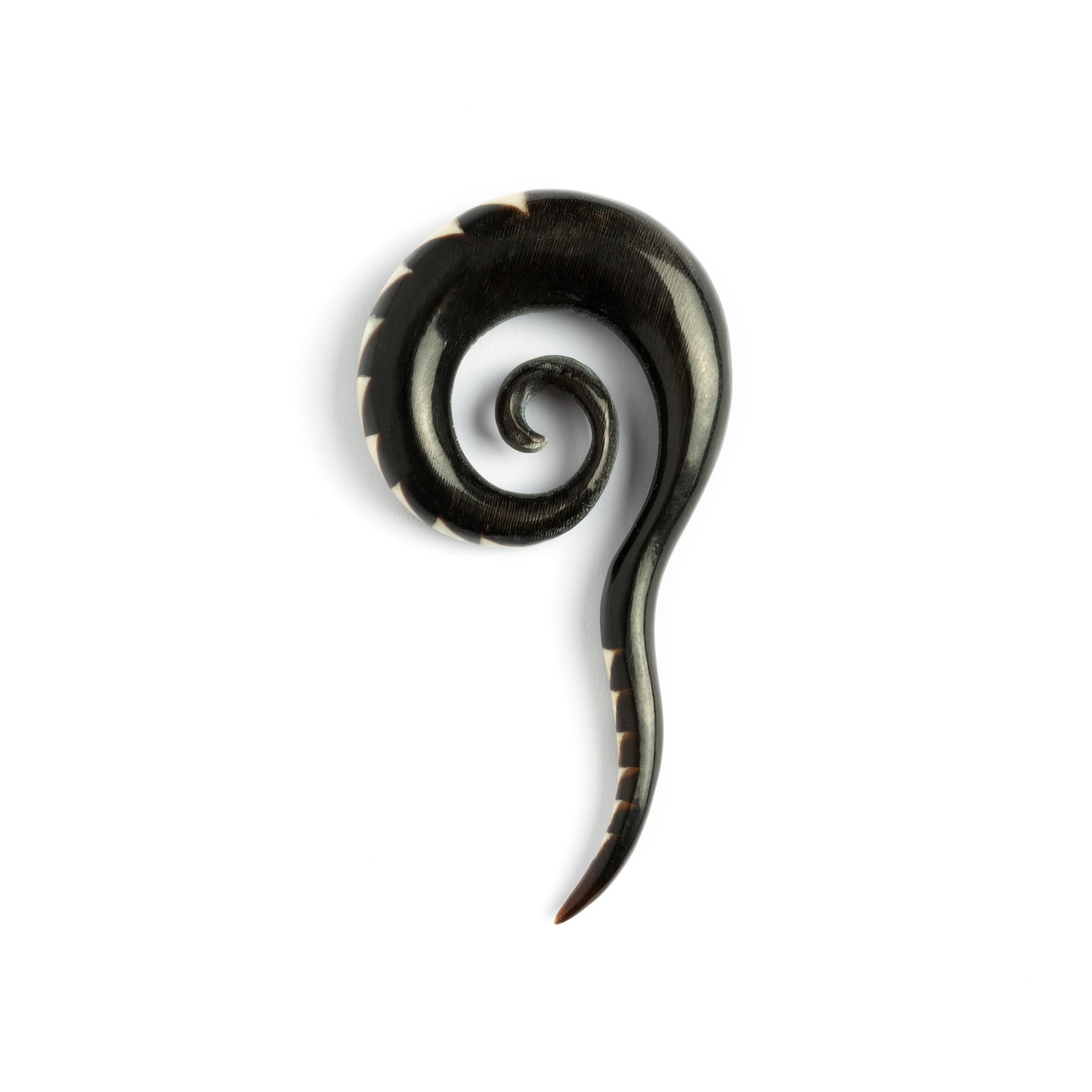 B&W Chevron Spiral Hook Gauges
