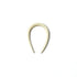 Horseshoe Ear Stretchers - Bone 