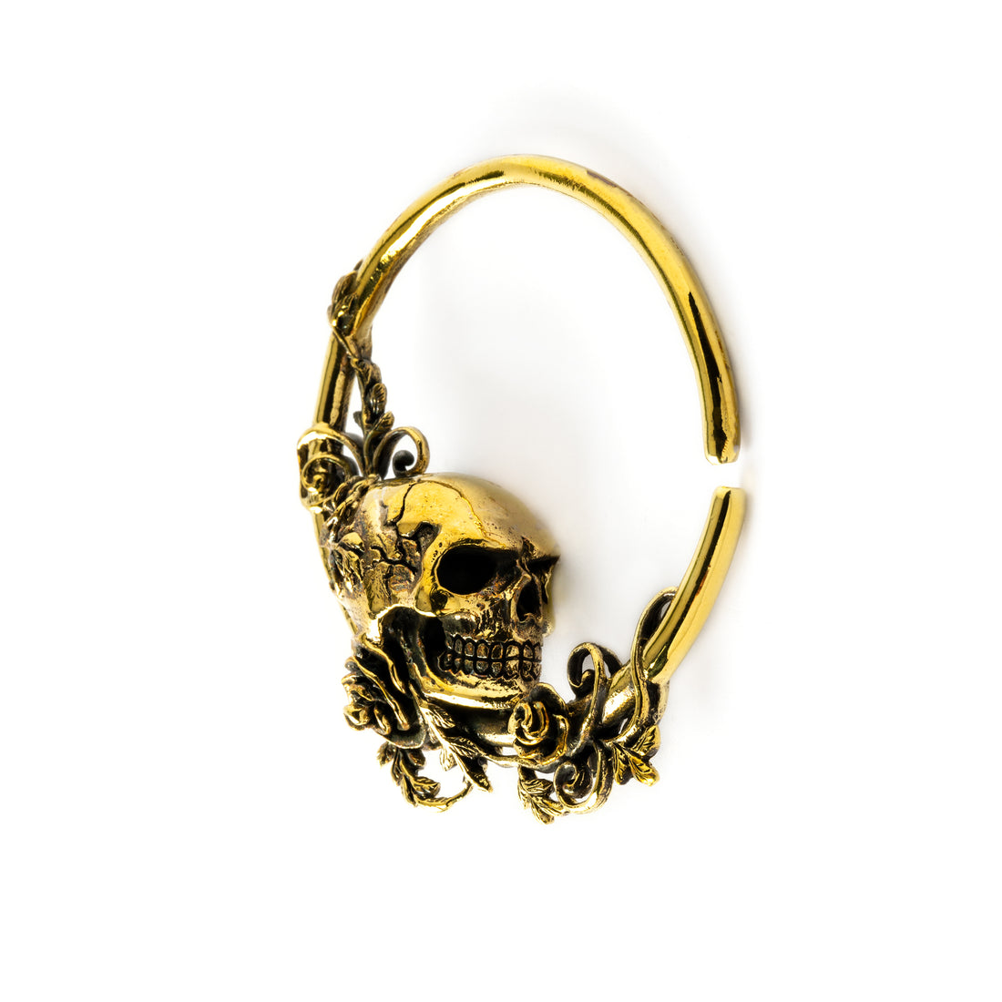 Immortal golden hoop weight hanger right front view