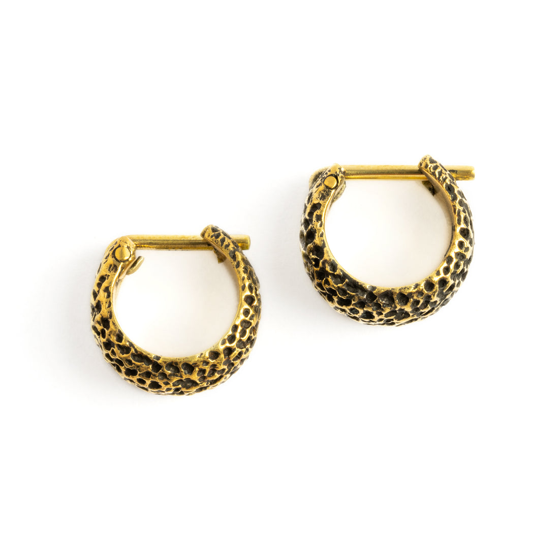 Indios Rocky Hoop Earrings frontal view