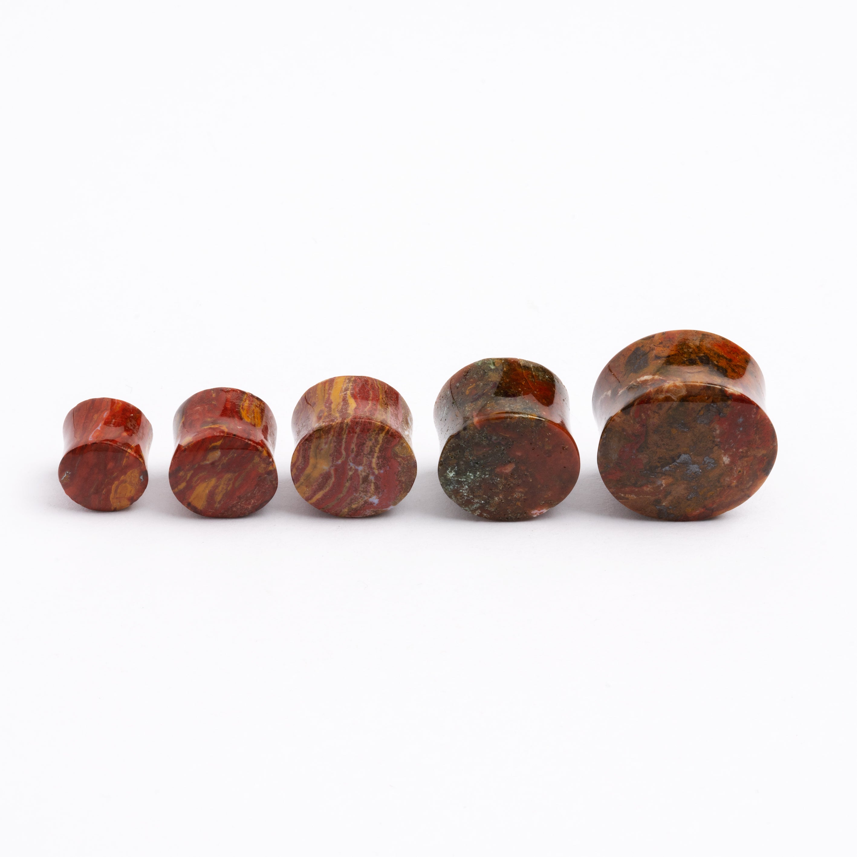 Fungus Jasper Stone Plugs