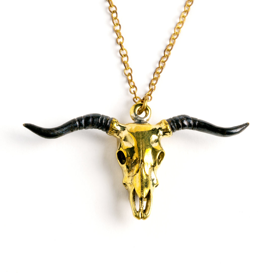 Longhorn-bull-skull-pendant