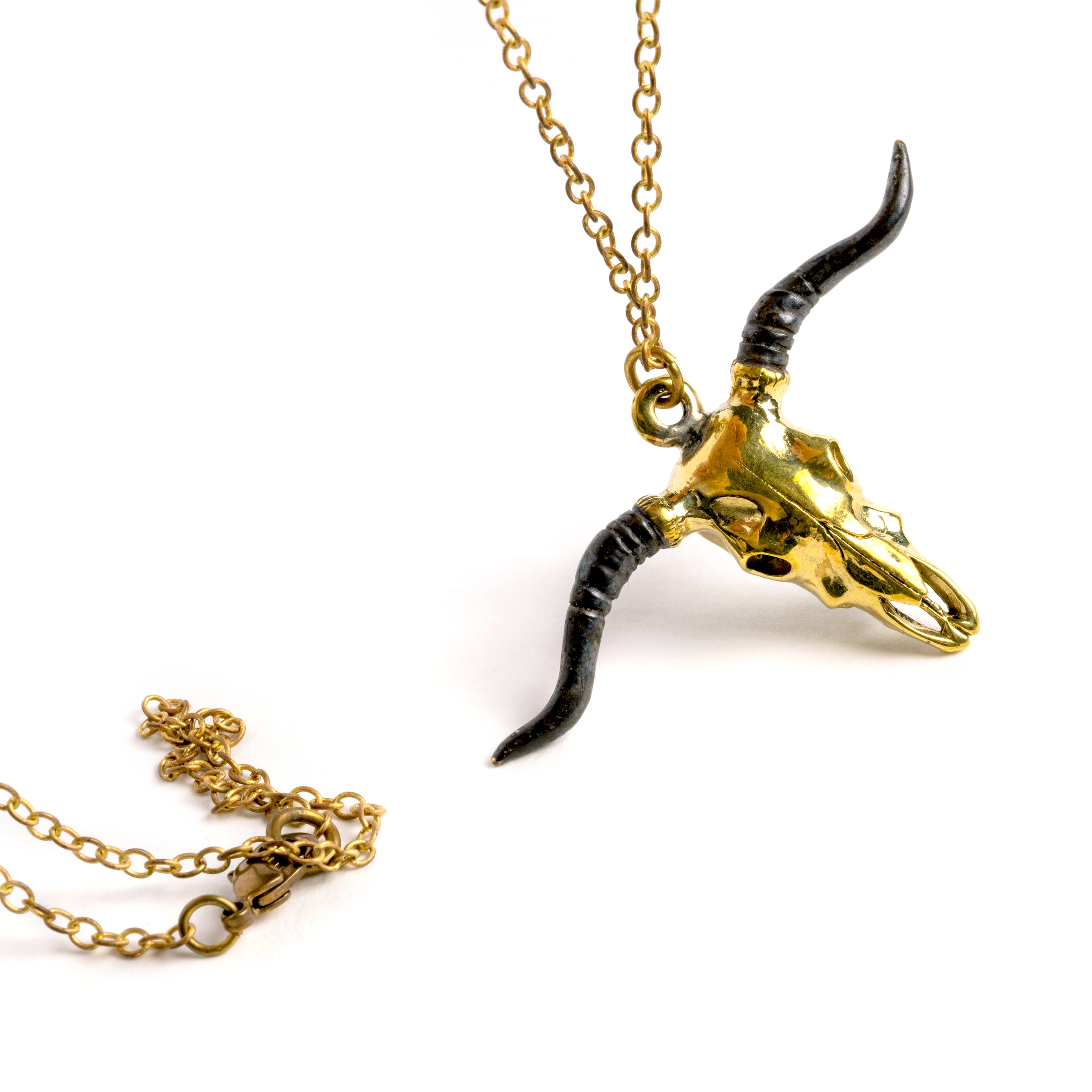 Skull gold sale chain