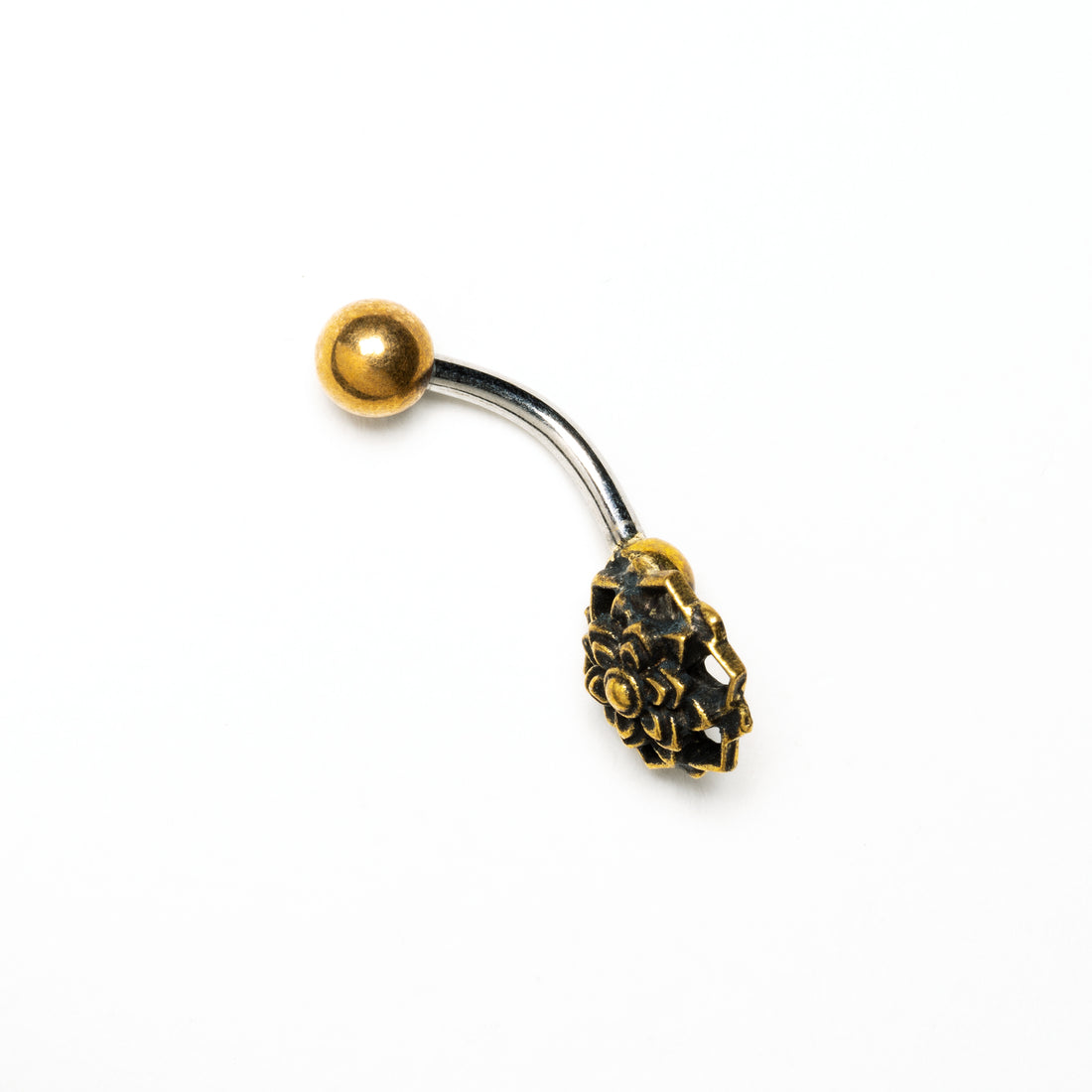 Lotus Flower Belly Bar side view