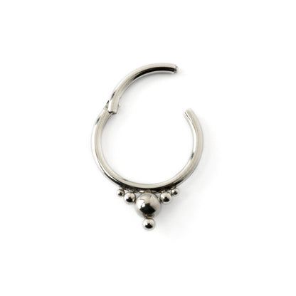 surgical steel Malee septum clicker  view