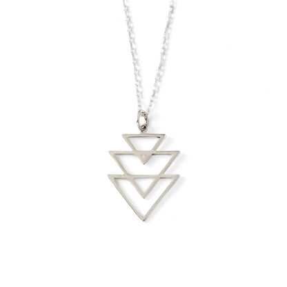 Interlocked Triangles Necklace