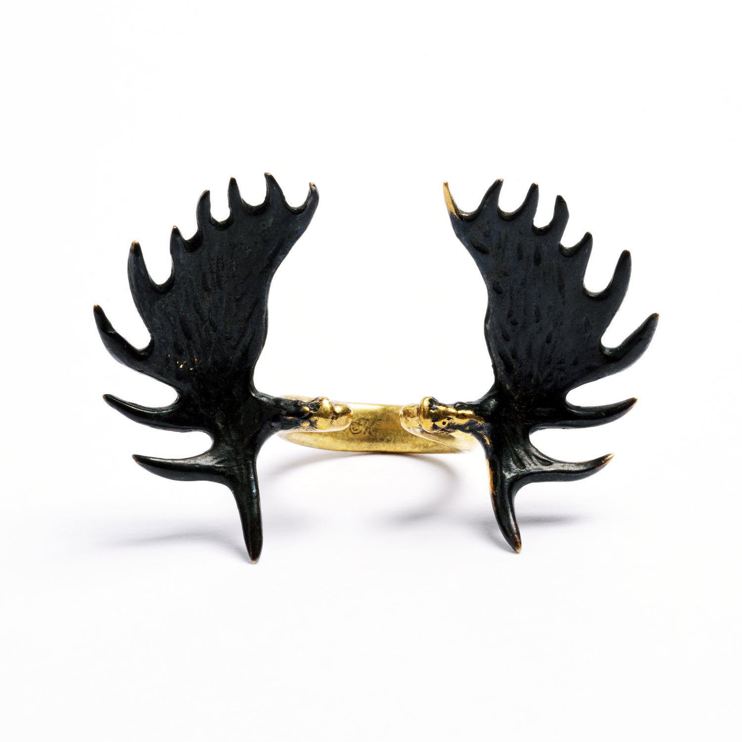 Moose-horn-antler-ring