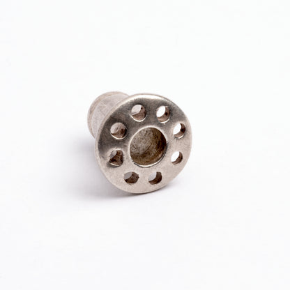 Silver Flesh Tunnel With Multiple Holes | Tribu Gauges Jewellery
