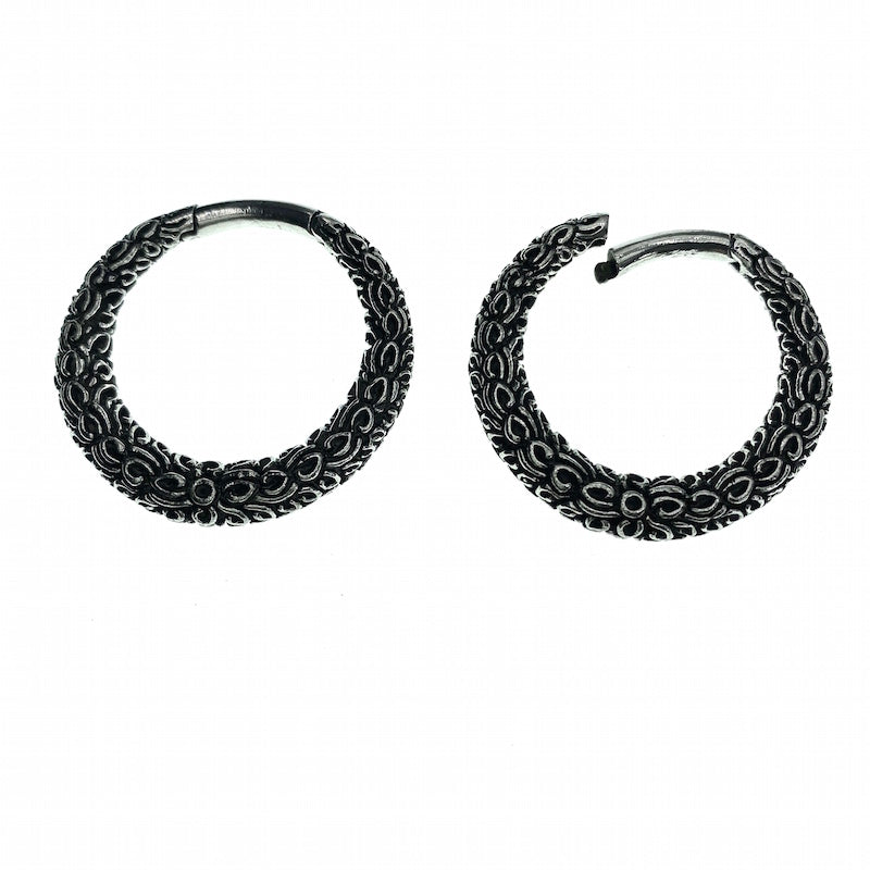 Nagini Brass Hoop Ear Weights