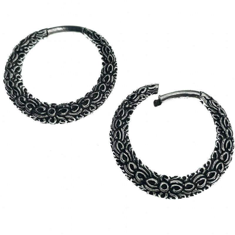 Nagini Brass Hoop Ear Weights