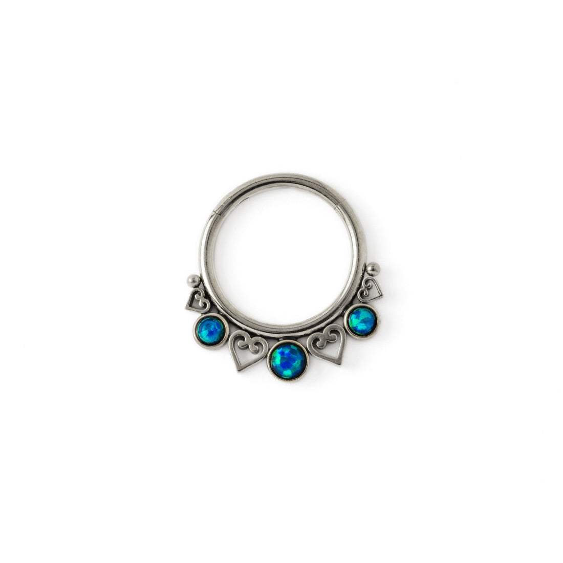 Neptune Septum Clicker with Opal frontal view