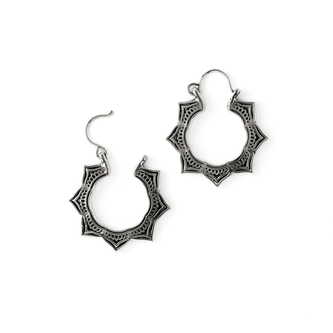 Padma Blossom Earrings frontal view