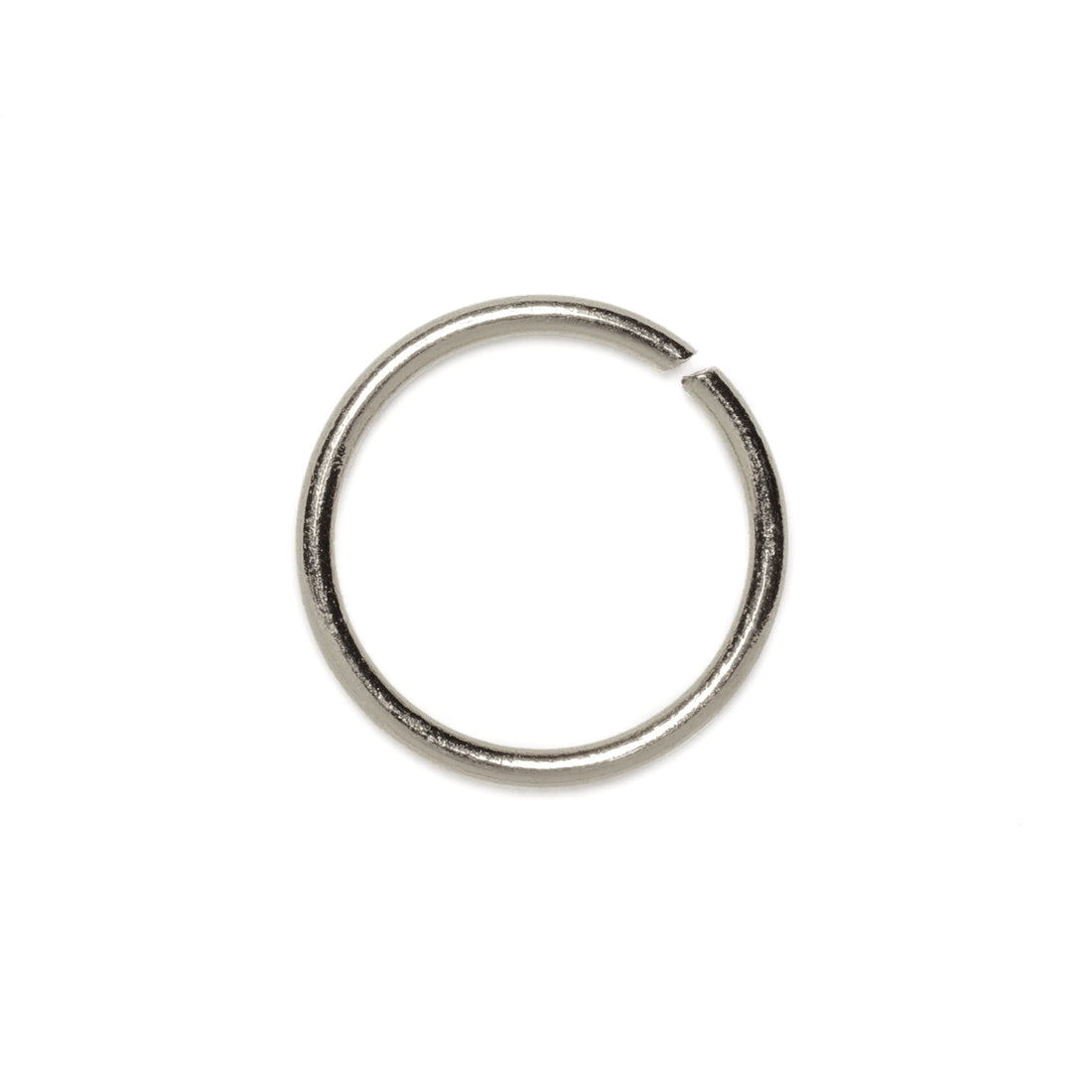 Silver Seamless Piercing Ring