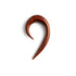 Matau Wood Ear Stretcher - Rosewood