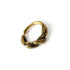 kobara snake golden brass septum ring right side view