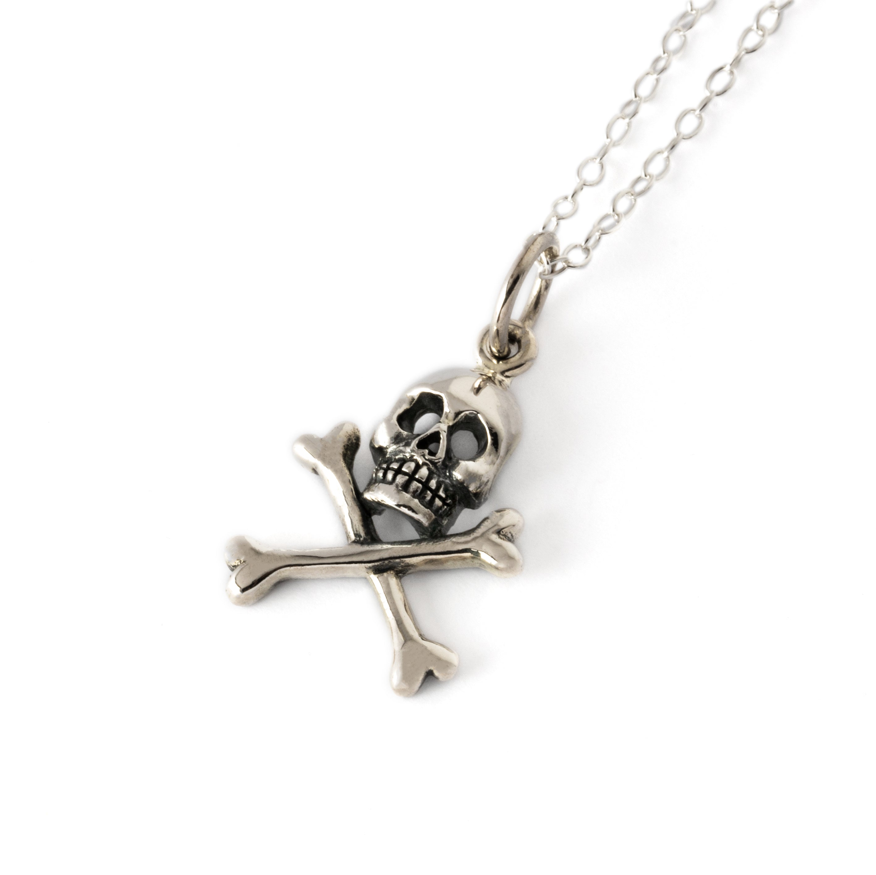 Skull and crossbones on sale pendant