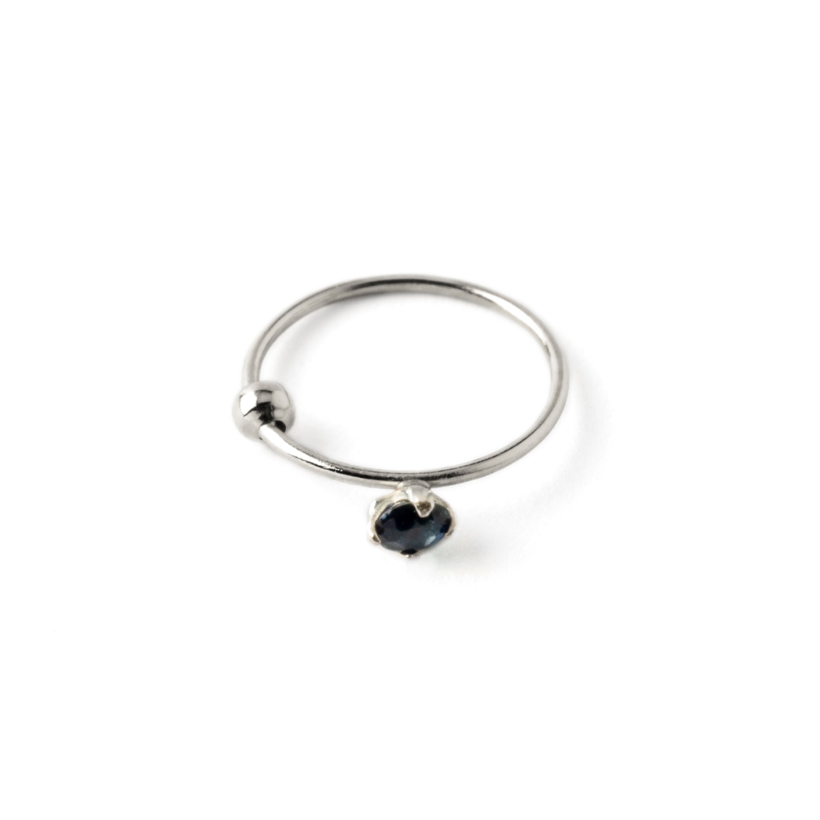 Silver-nose-ring-sapphire