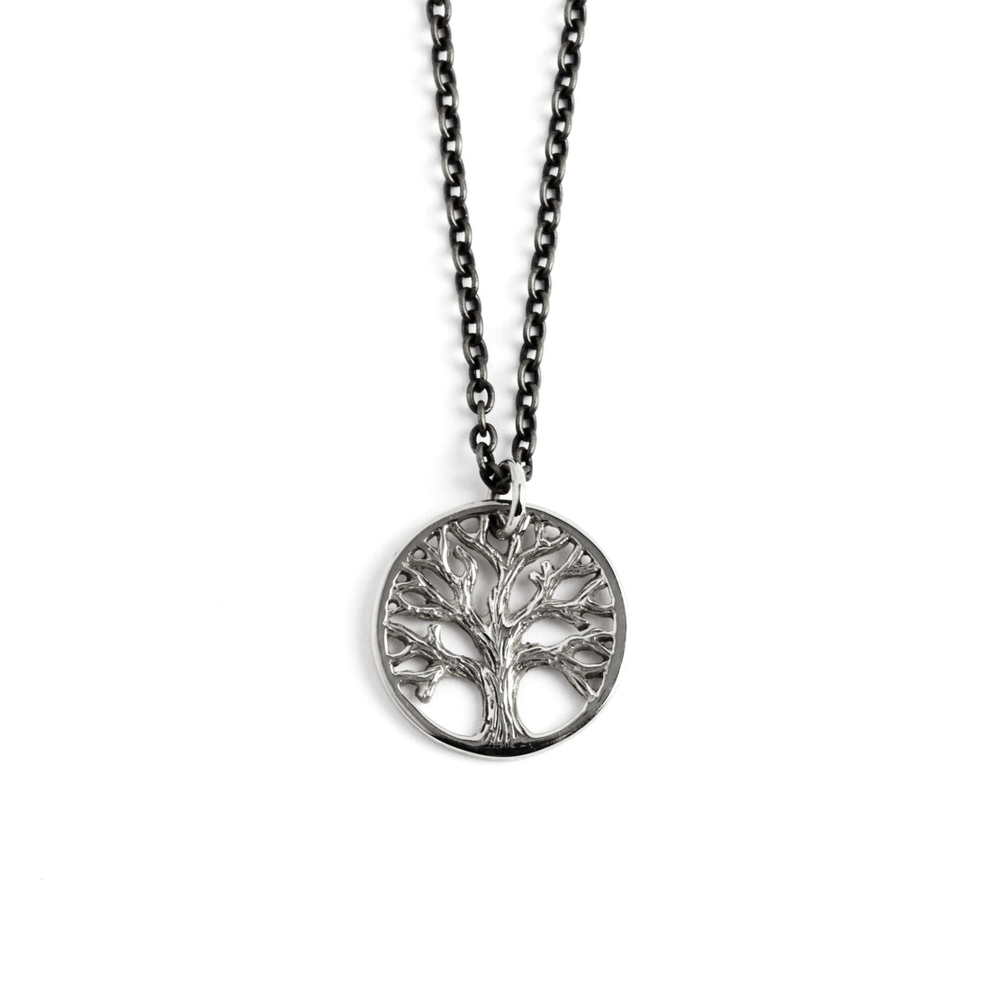 Silver Tree of Life Charm frontal view