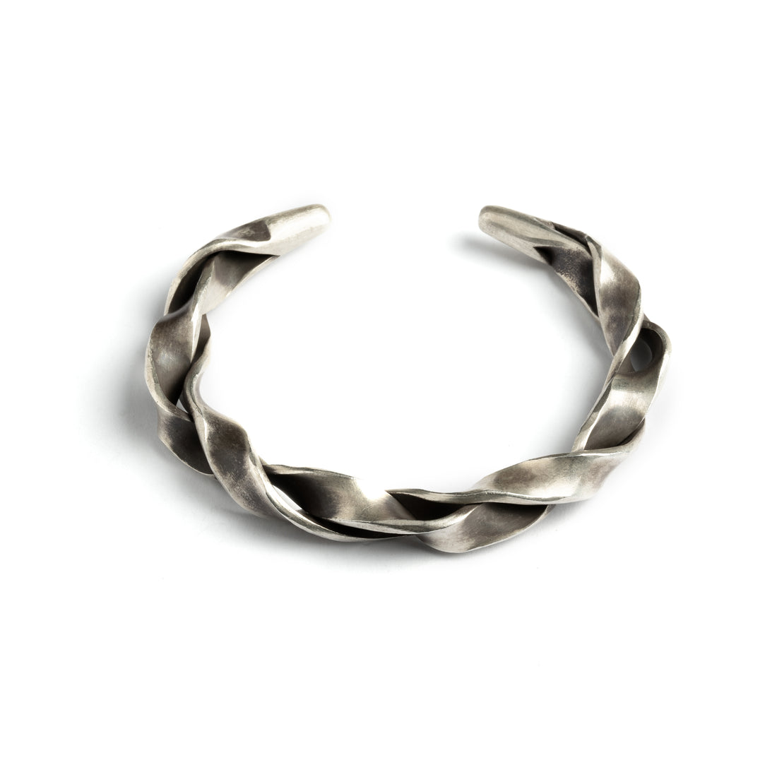 Gong Silver Cuff frontal view