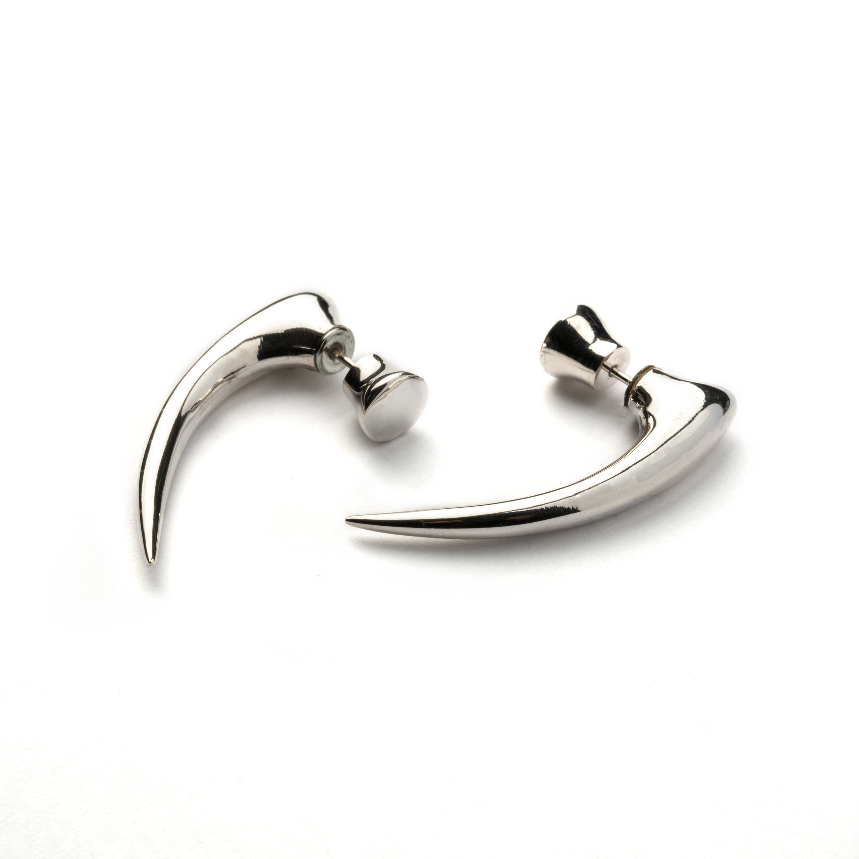 Black Swirl Flexible Fake Gauge Stud Earrings – AFK Creations