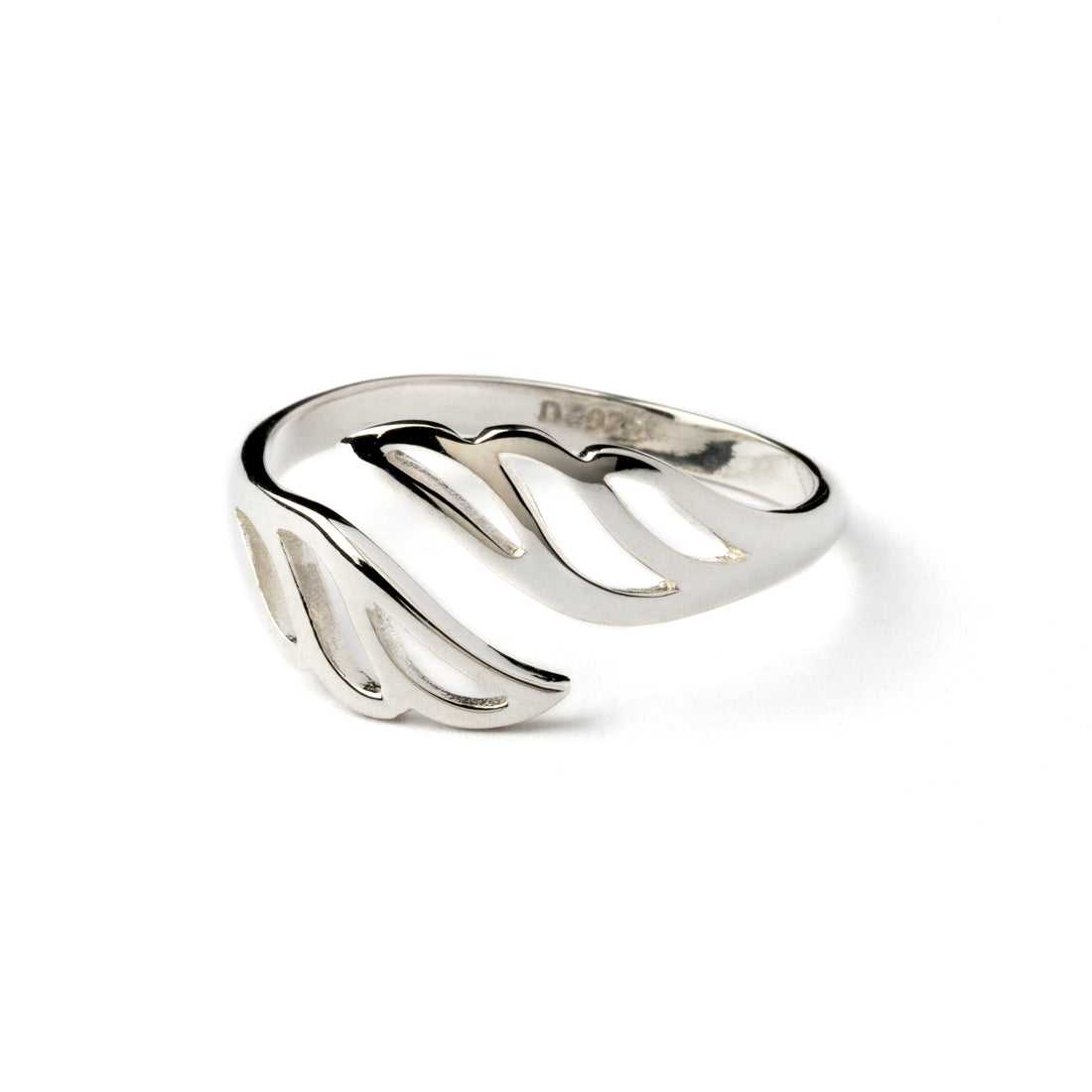 Tiny Wings Silver Ring