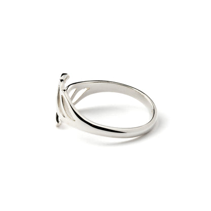 Tiny Wings Silver Ring