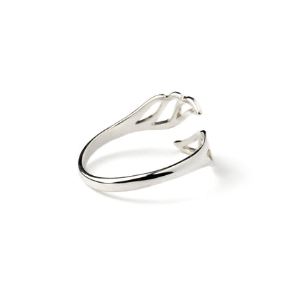 Tiny Wings Silver Ring