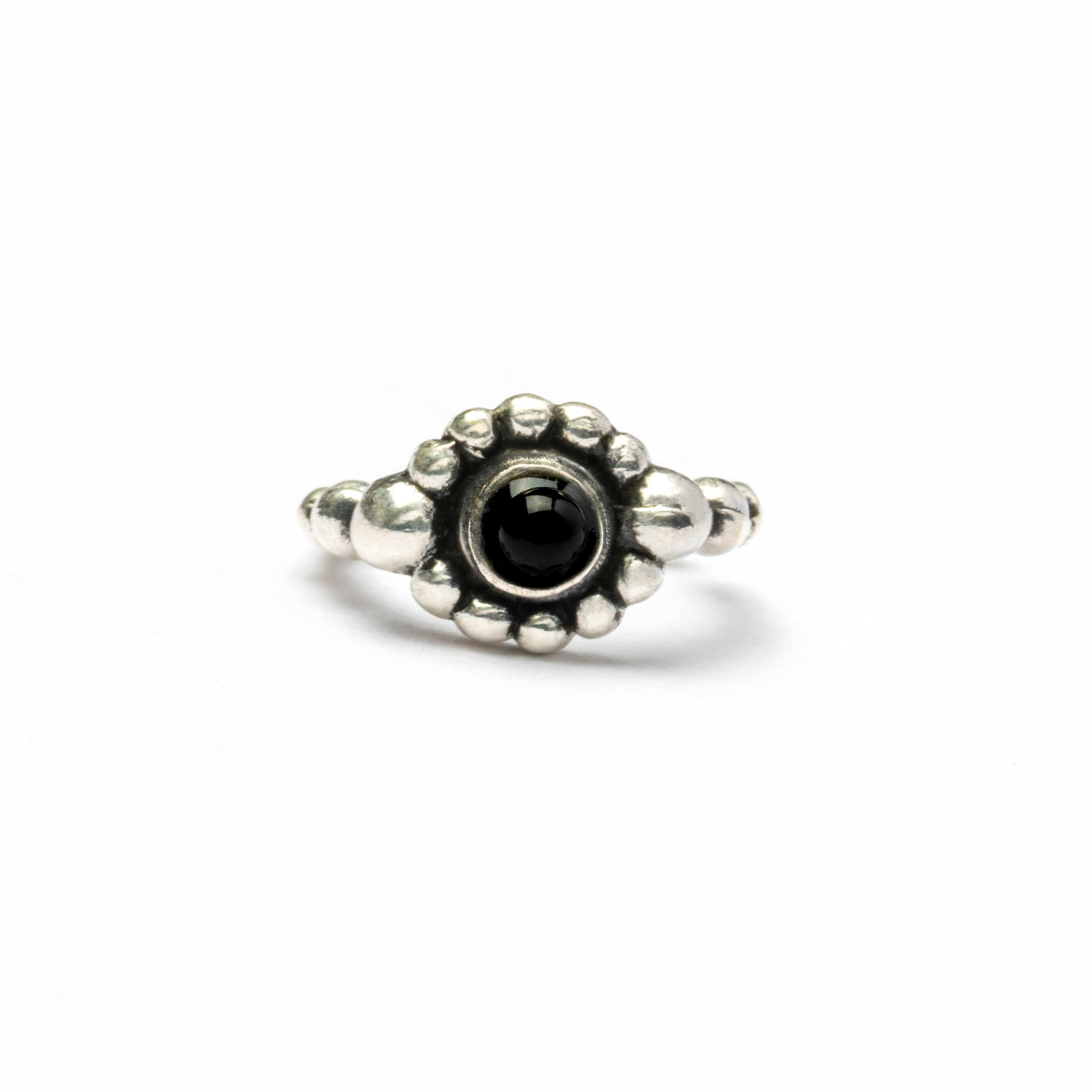 Nose ring hot sale black stone