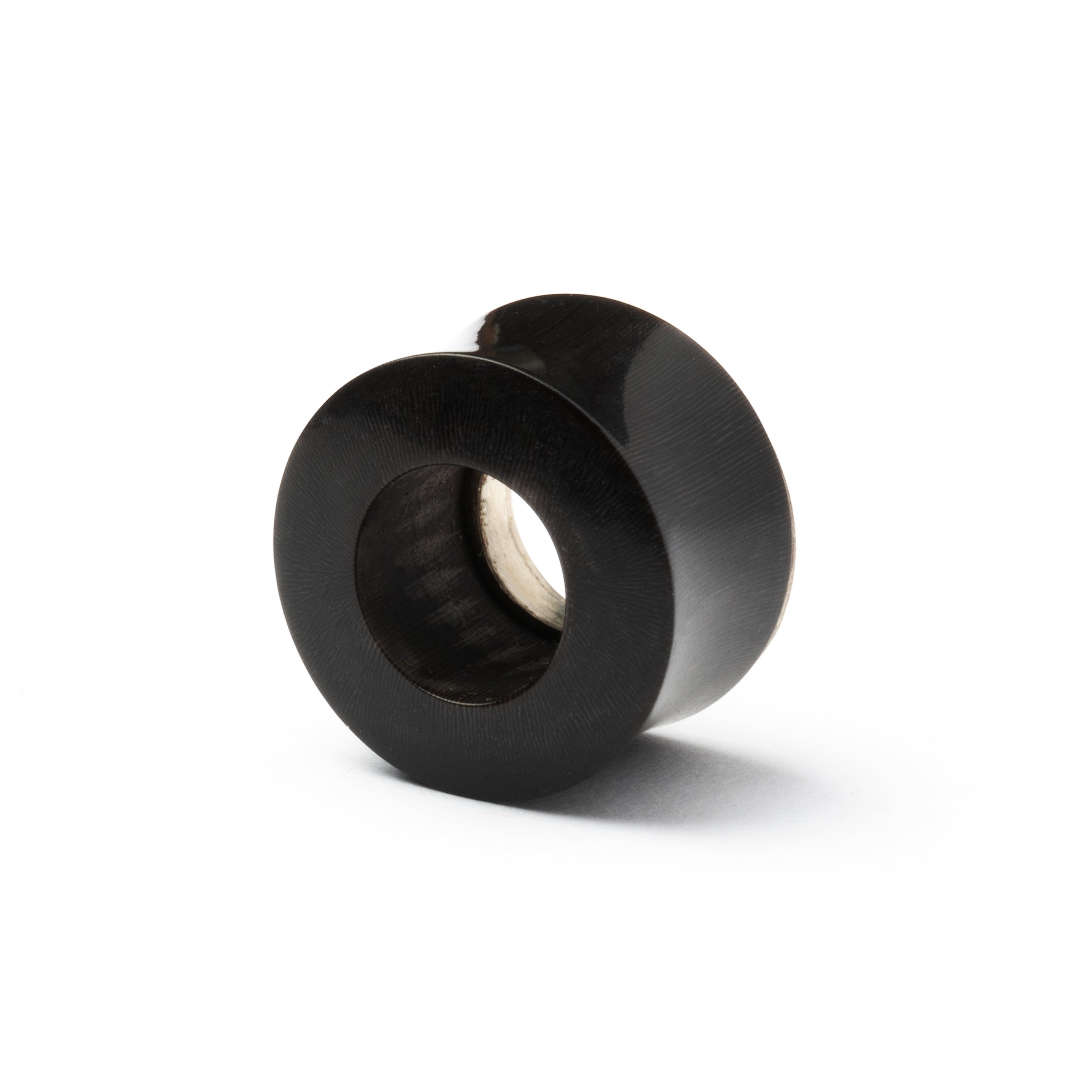 Tunnel de chair en corne de soleil tribal argenté