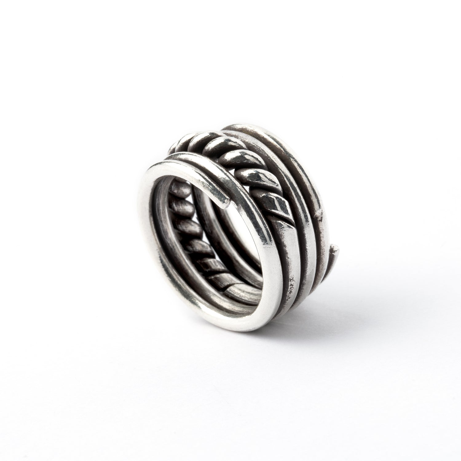 Silver Well Ring