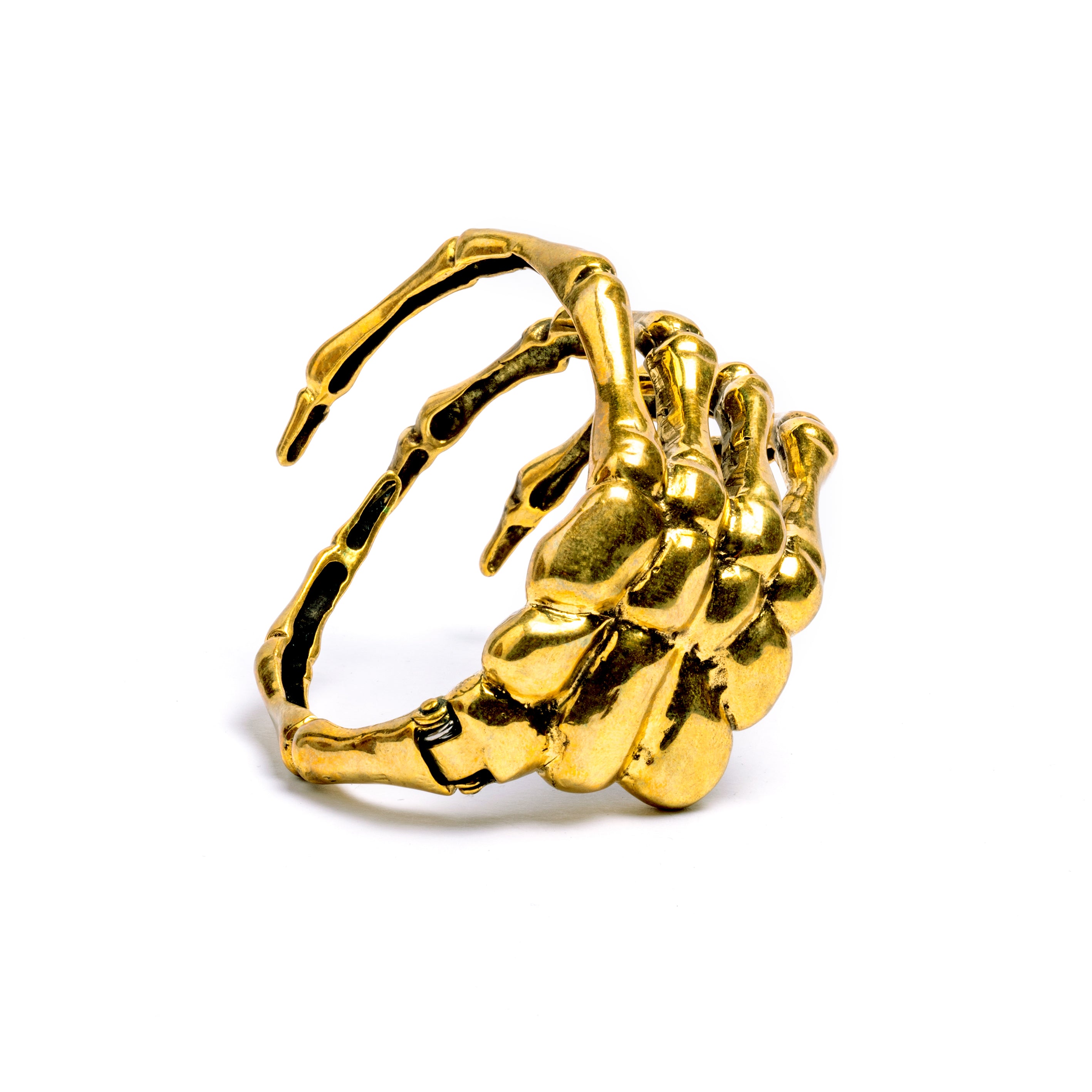 Skeleton hand 2025 cuff bracelet