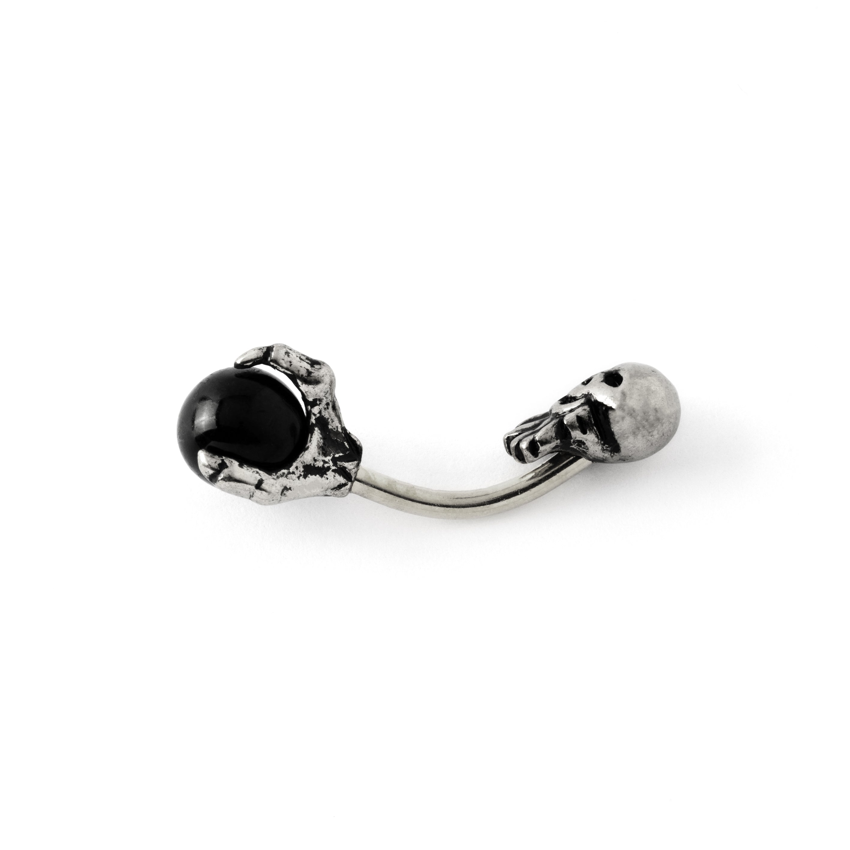 Skull belly button on sale ring