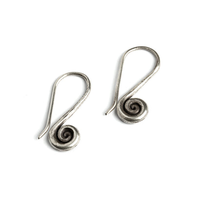Tribal Silver Small Spirals left side view