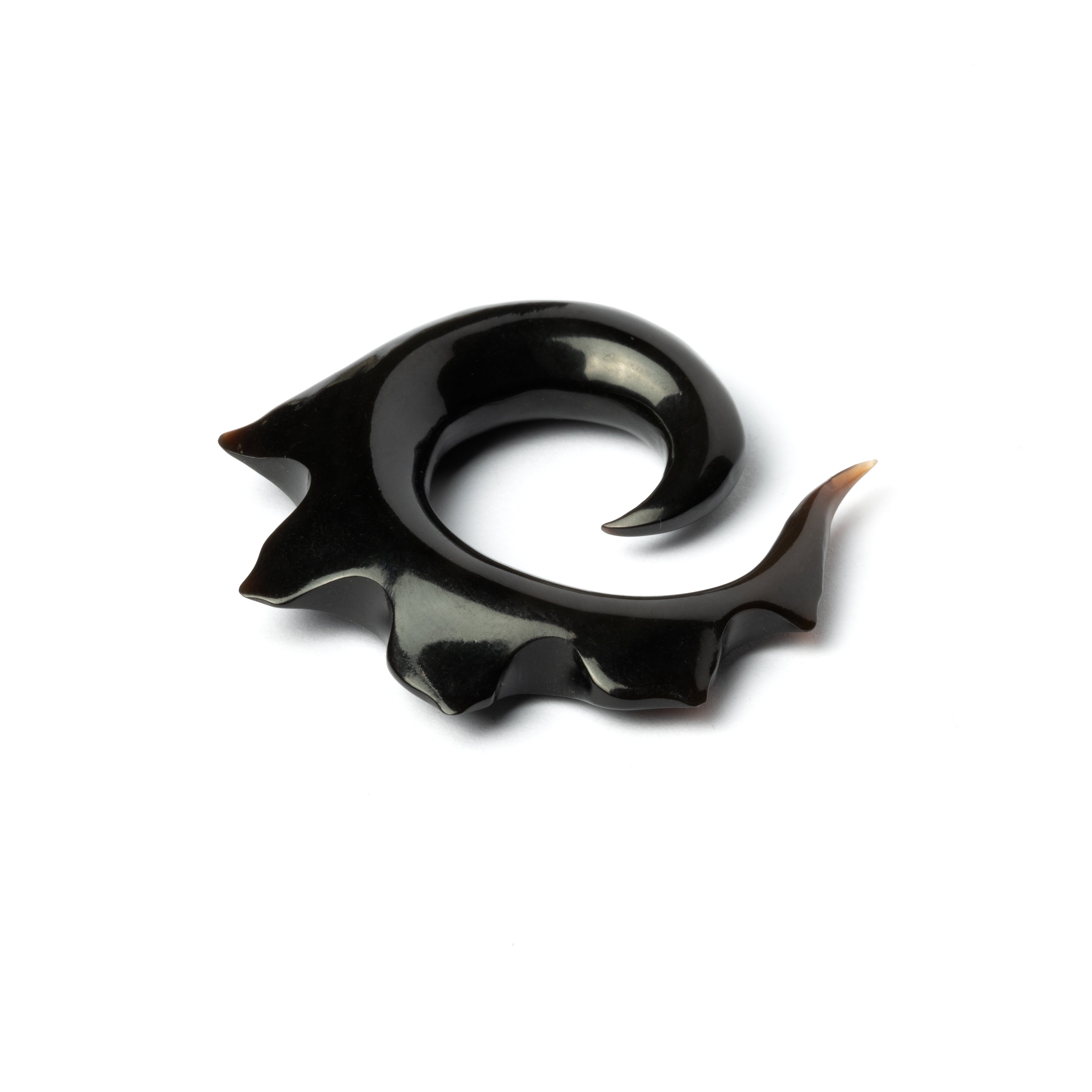 Spiral In Flames Solid Horn Hook