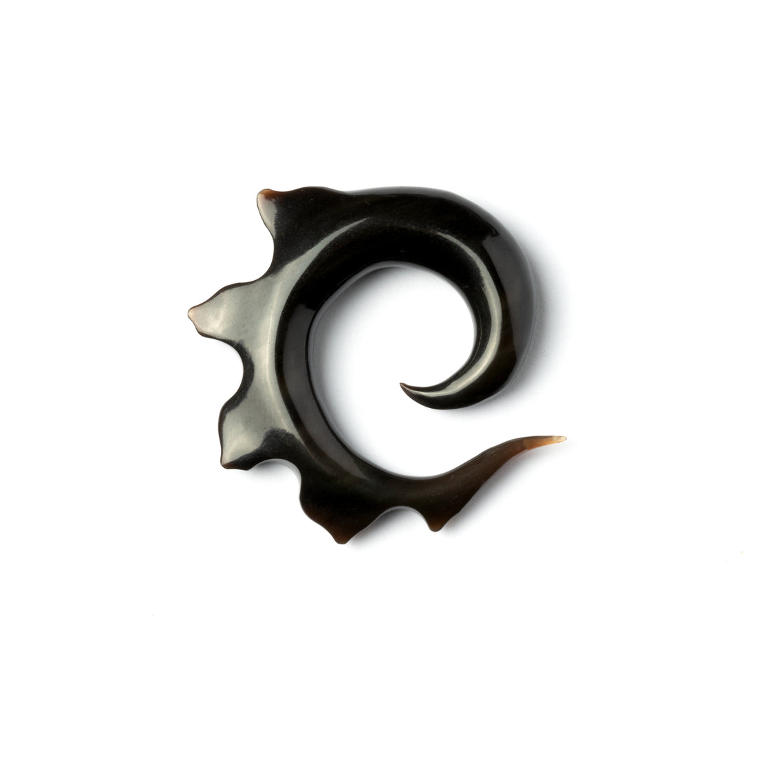 Spiral In Flames Solid Horn Hook