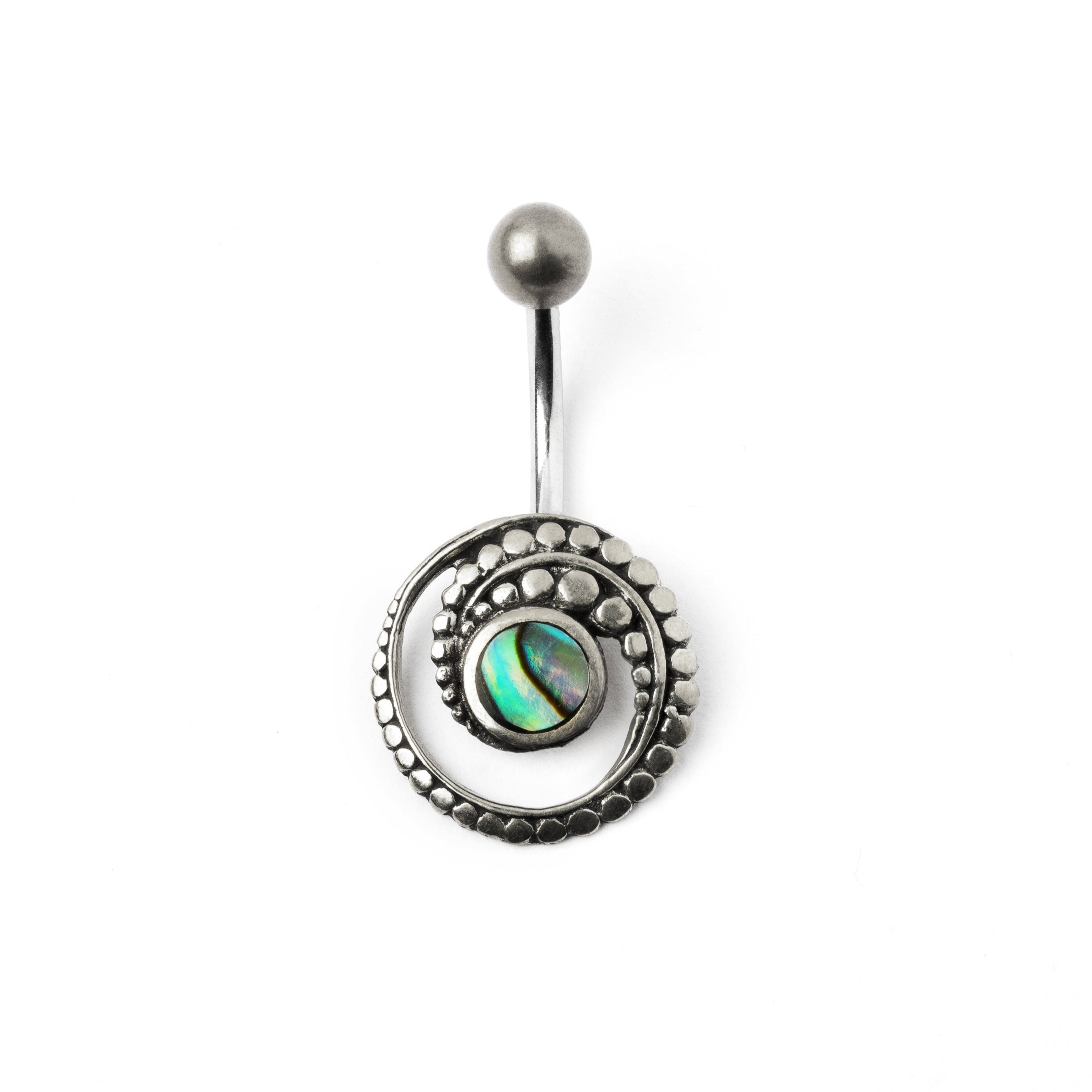 Twisty belly button on sale ring